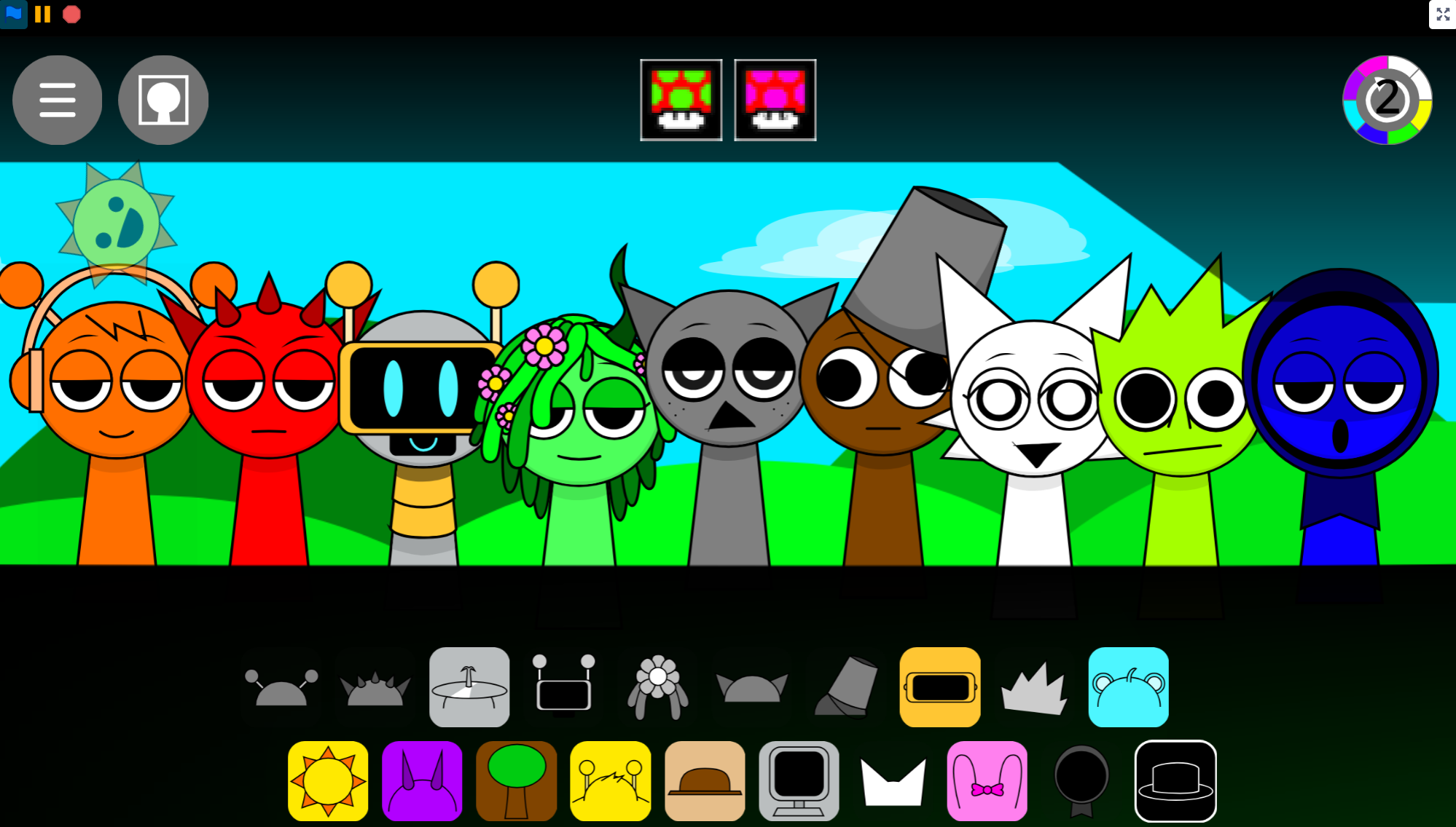 Incredibox Sprunki Dash Mushroom Take - The Angry Birds Music MOD That Breaks All the Rules