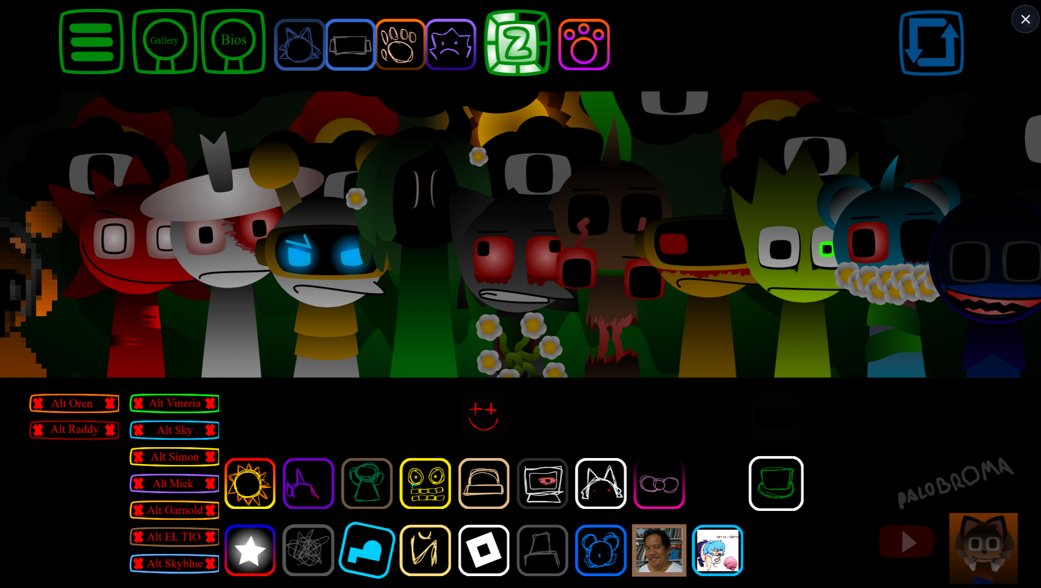 Sprunki 5 Shifted Nikis Take Palobromas Resking