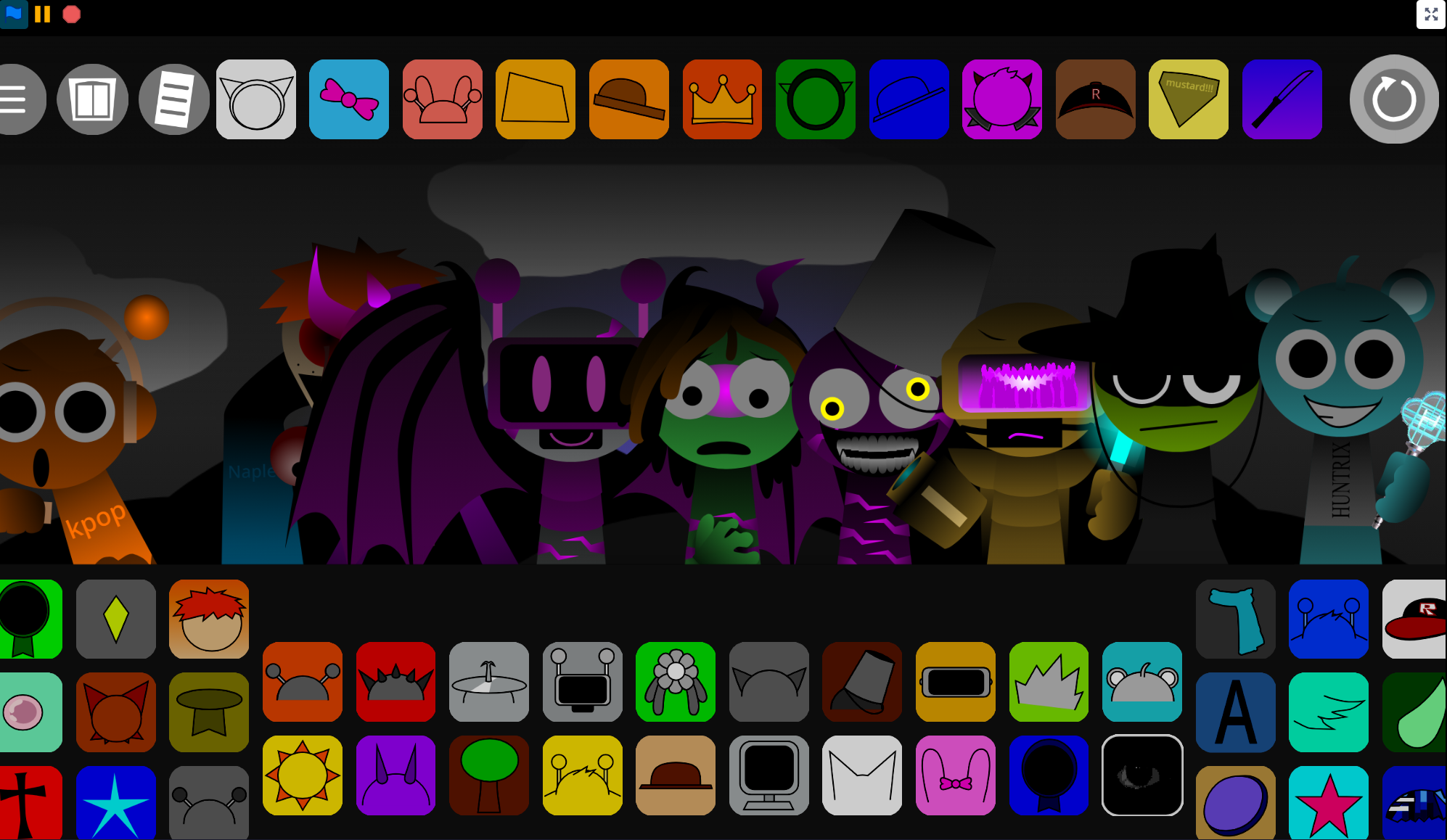 Sprunki Demon Infection - One Click Transforms Your Music Game Into a Psychological Horror Nightmare