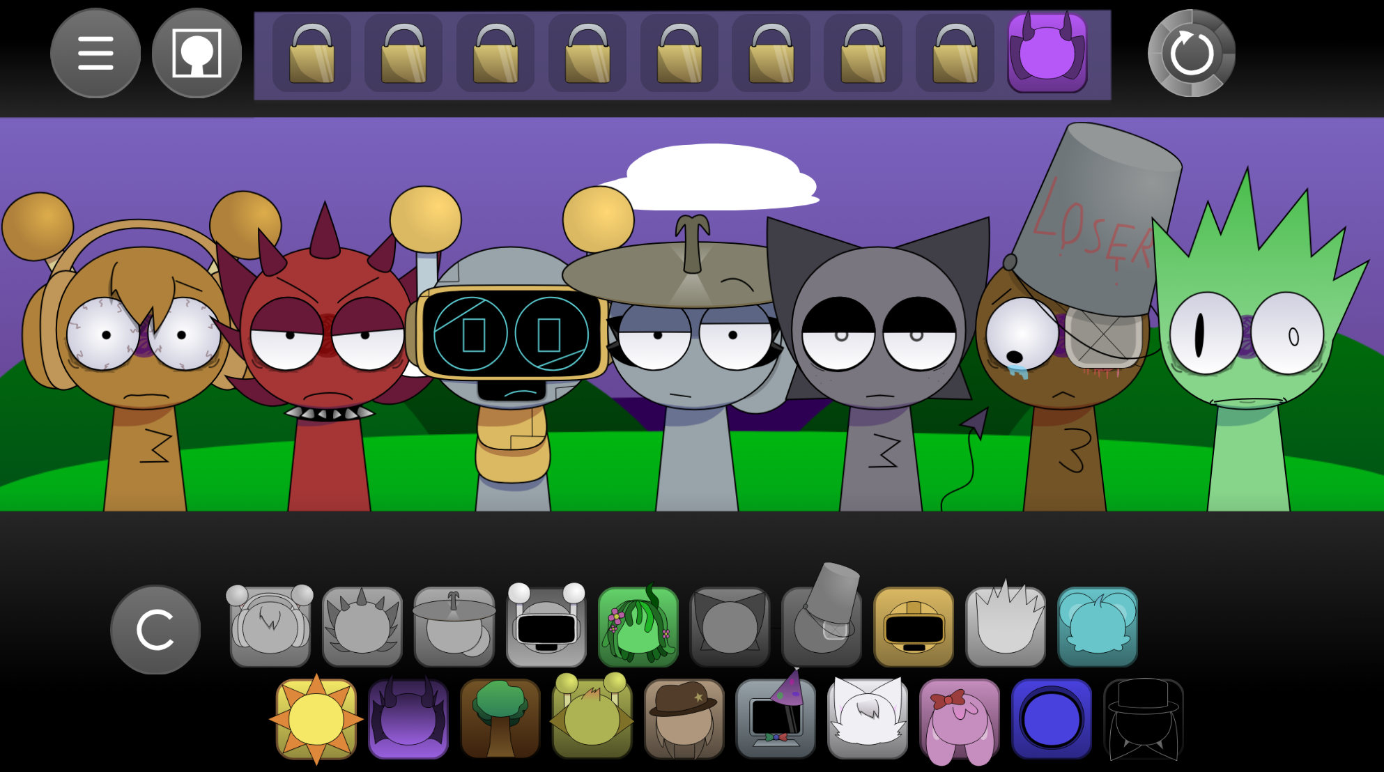 Sprunki Durples Redomain - The Purple Dragon Mod That Turns Trumpet Melodies Into Horror