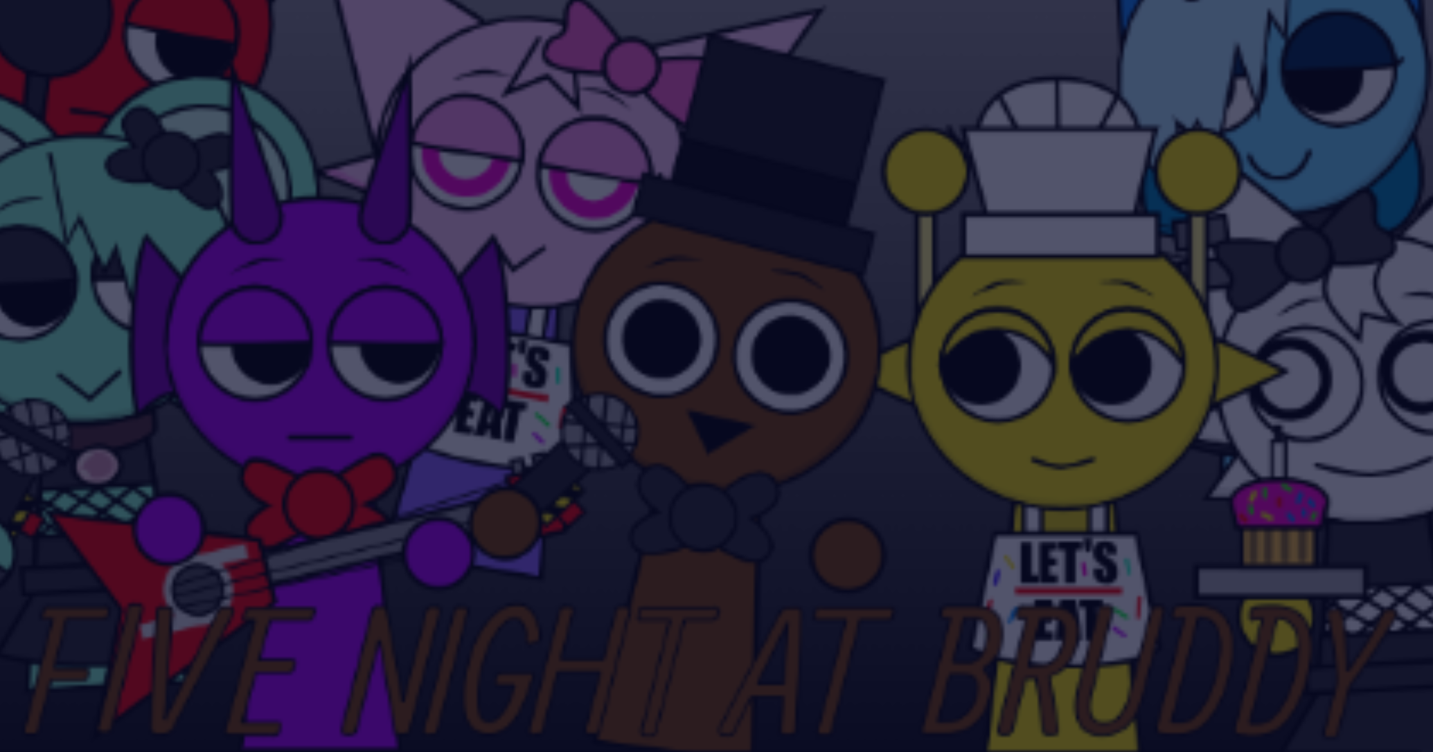 Sprunki Five Nights At Bruddy - When Music Characters Become Your Worst Nightmare