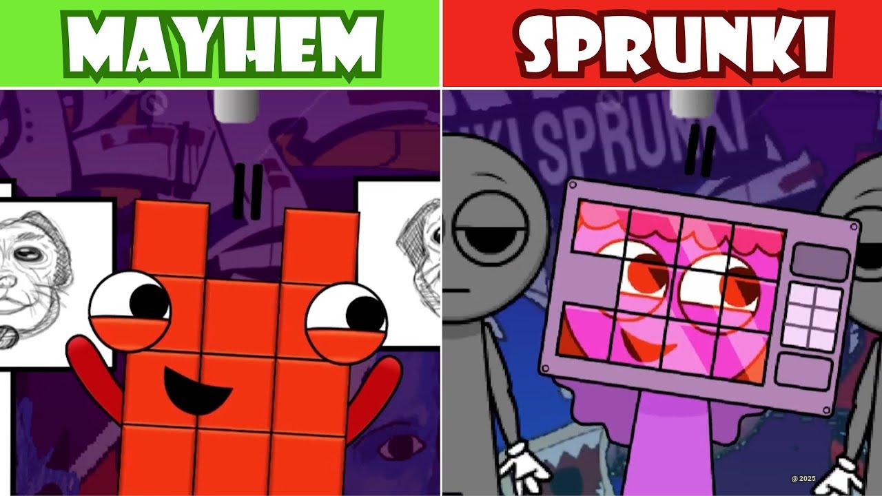 Sprunki Mayhem - Where Physics-Bending Chaos Creates Endless Adventures