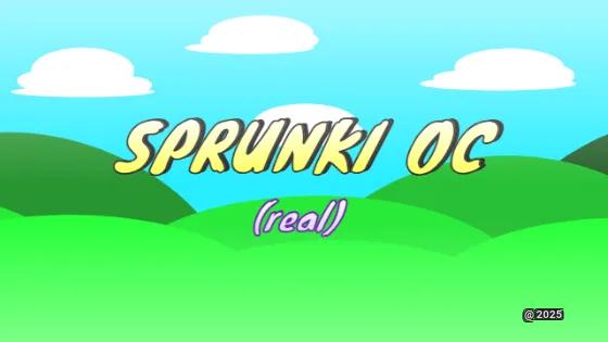 Sprunki OC Real - Where Your Dream Character Becomes Legend