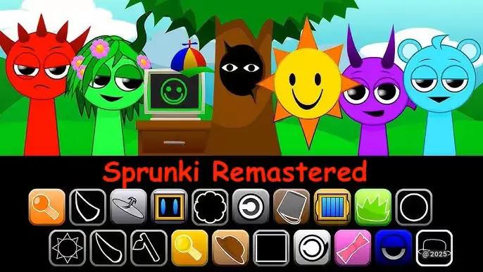 Sprunki Phase 4 Remasterd - Classic Platforming Magic Reborn With Multiplayer Mayhem