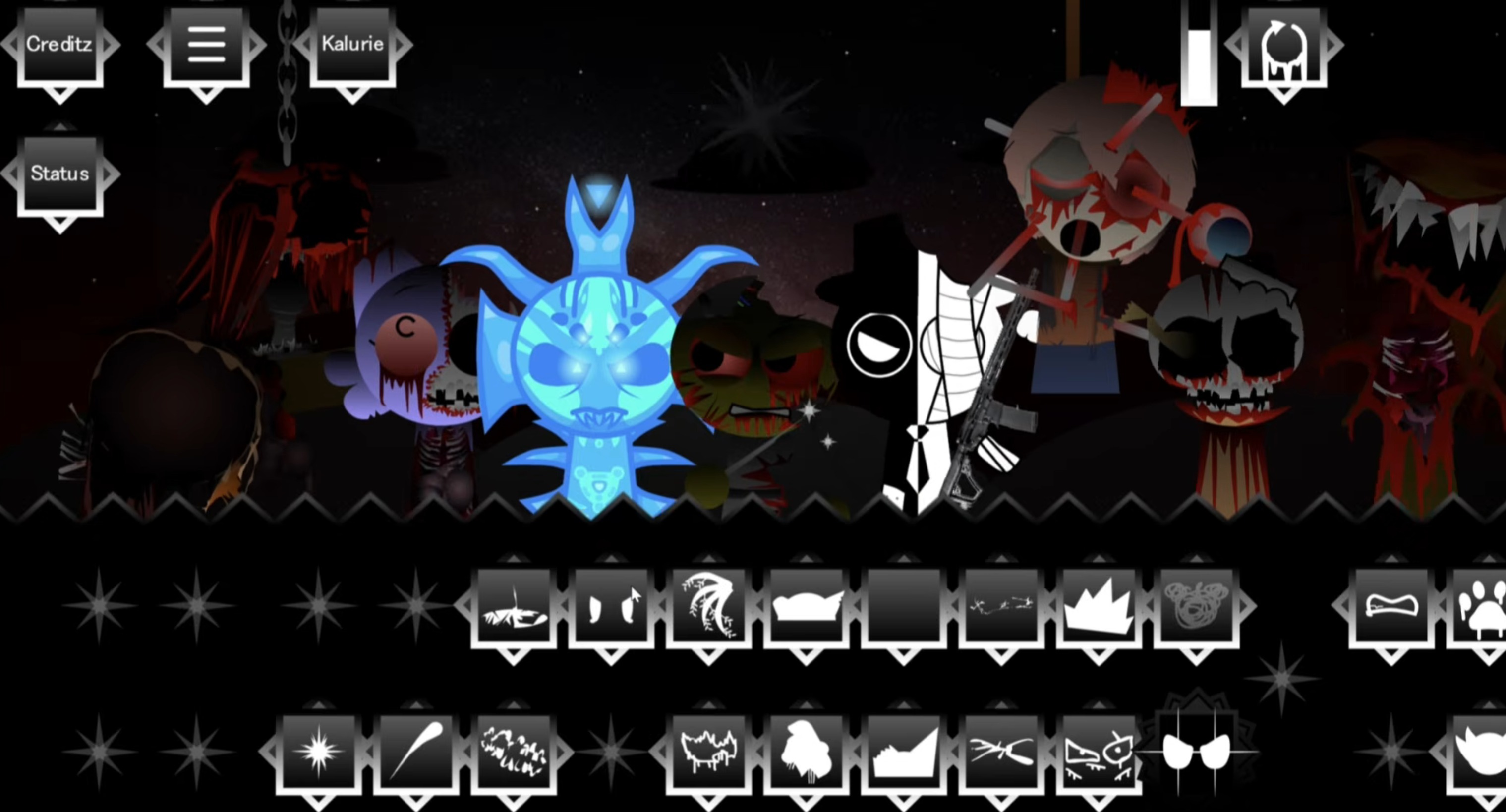 Sprunki The Real Phase 9 - Master Neon Horror Beats With Reactive Visual Mixing