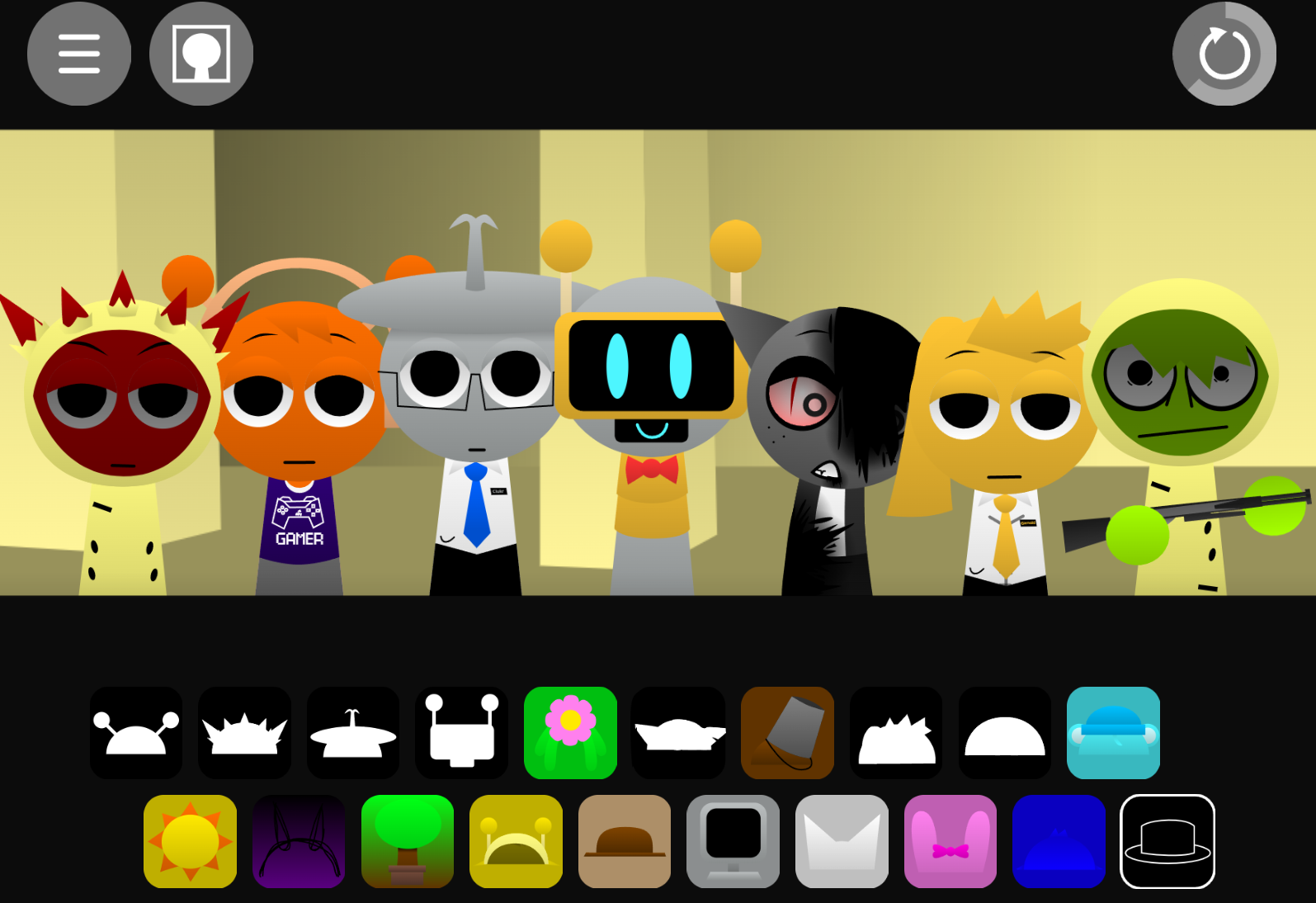 Sprunki The Sprunkrooms - Create Haunting Beats While Trapped in Endless Backrooms Horror