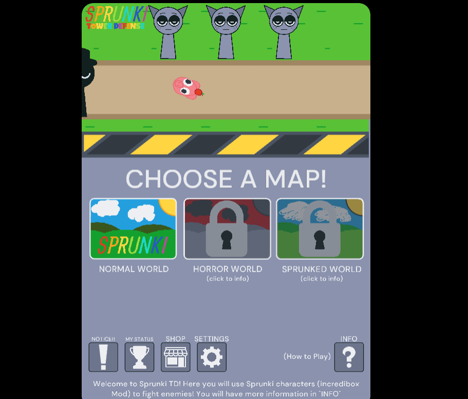 Sprunki Tower Defense