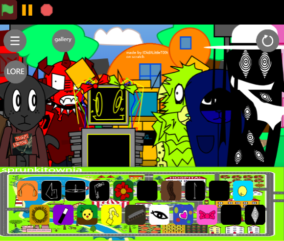 Sprunkitownia - The Sprunki Mod Where Every Character's Quirk Makes the Town Legendary